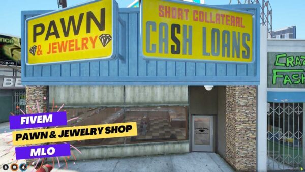 fivem  Pawn & jewelry shop