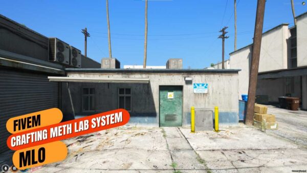 fivem crafting meth lab system