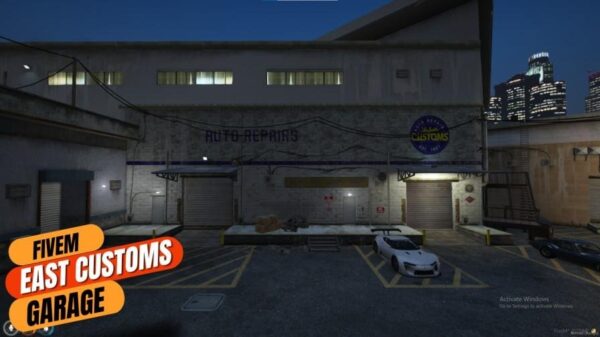 fivem east customs garage